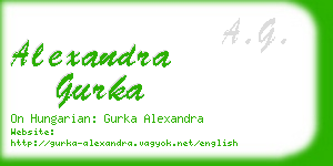 alexandra gurka business card